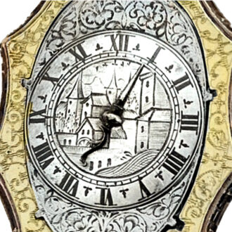 French octagonal verge one-handed pendant watch Circa 1650