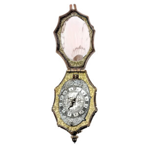 French octagonal verge one-handed pendant watch Circa 1650