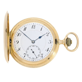Swiss big and heavy 14k gold very fine pocket watch Circa 1915