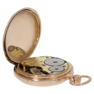 German 14 carat lever escapement pocket watch Circa 1900