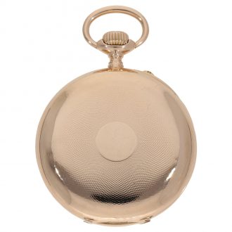 German 14 carat lever escapement pocket watch Circa 1900