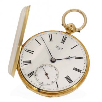 English 18 carat gold fine precision pocket watch Circa 1856