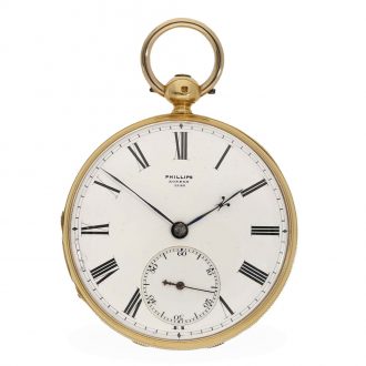 English 18 carat gold fine precision pocket watch Circa 1856