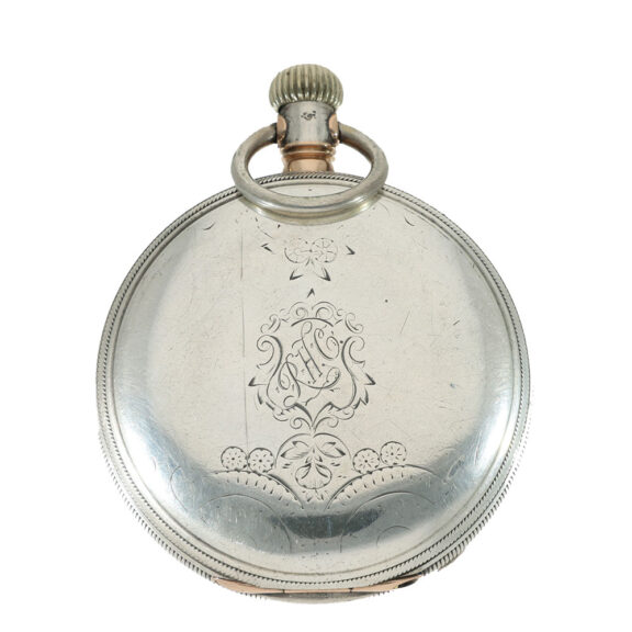 Swiss very early silver Jones caliber pocket watch Circa 1872 Swiss very early silver Jones caliber pocket watch Circa 1872