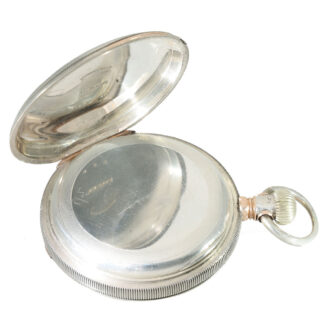 Swiss very early silver Jones caliber pocket watch Circa 1872