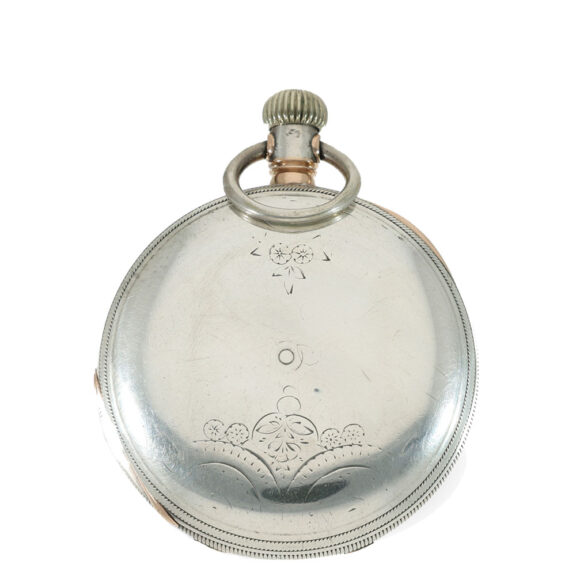 Swiss very early silver Jones caliber pocket watch Circa 1872 Swiss very early silver Jones caliber pocket watch Circa 1872