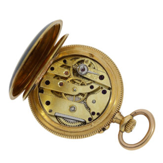 Movement with a cylinder escapement, probably Le Coultre