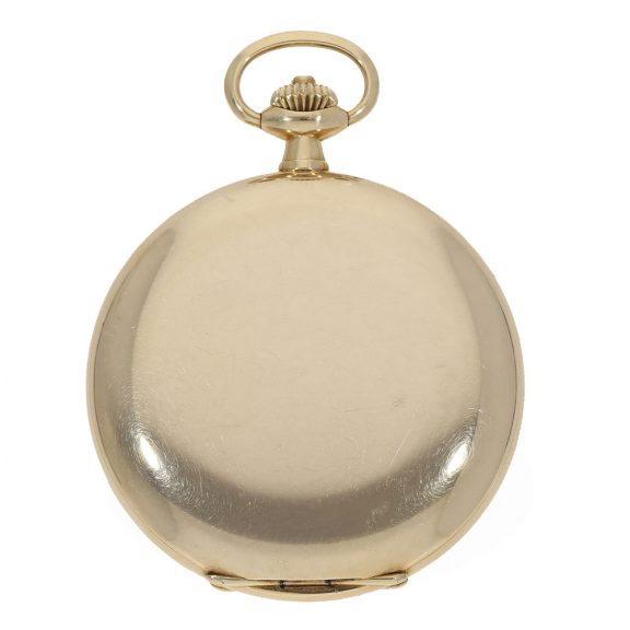 German 14 carat gold full hunter cased watch Circa 1926 German 14 carat gold full hunter cased watch Circa 1926