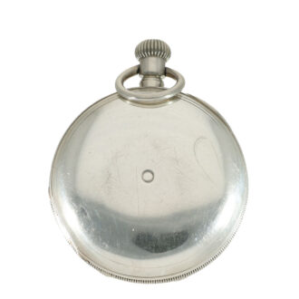 Swiss silver pocket watch with Jones caliber type B Circa 1872