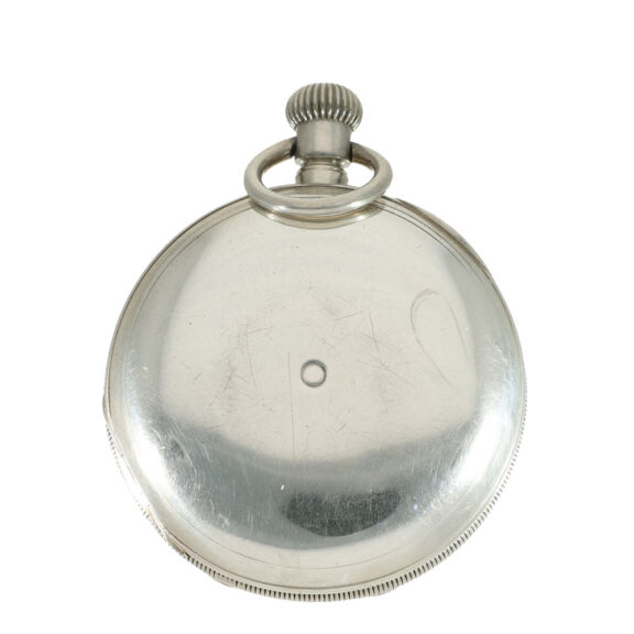 Swiss silver pocket watch with Jones caliber type B Circa 1872 Swiss silver pocket watch with Jones caliber type B Circa 1872