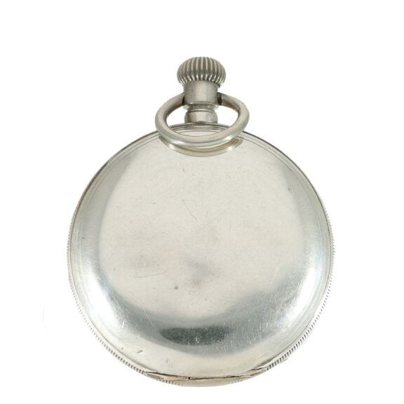 Swiss silver pocket watch with Jones caliber type B Circa 1872 Swiss silver pocket watch with Jones caliber type B Circa 1872