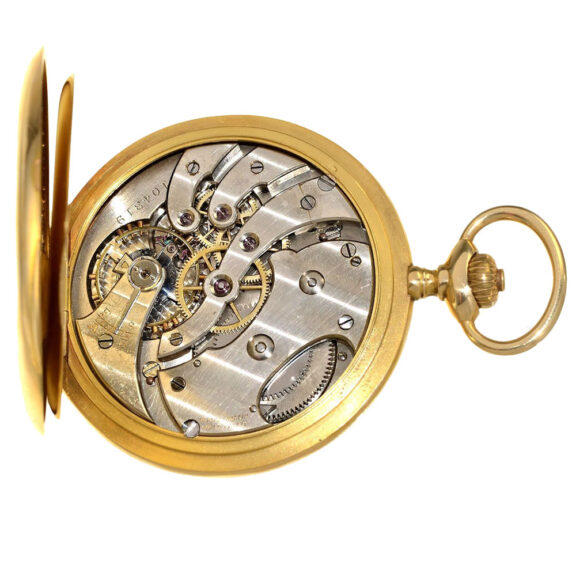 Swiss Art Nouveau watch with "horsemen" relief Circa 1910 Swiss Art Nouveau watch with "horsemen" relief Circa 1910