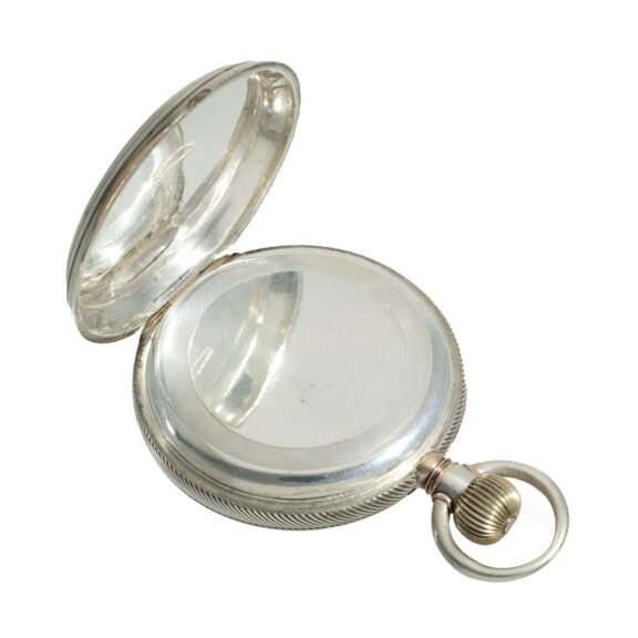 Swiss silver Jones caliber type H pocket watch Circa 1874 Swiss silver Jones caliber type H pocket watch Circa 1874