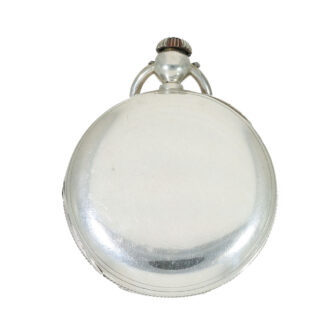 Swiss early silver Jones caliber type B watch Circa 1873 Swiss early silver Jones caliber type B watch Circa 1873