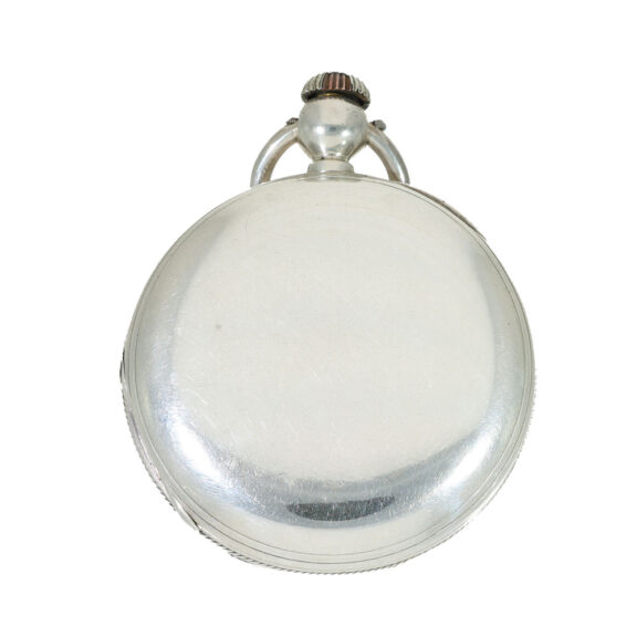 Swiss early silver Jones caliber type B watch Circa 1873 Swiss early silver Jones caliber type B watch Circa 1873