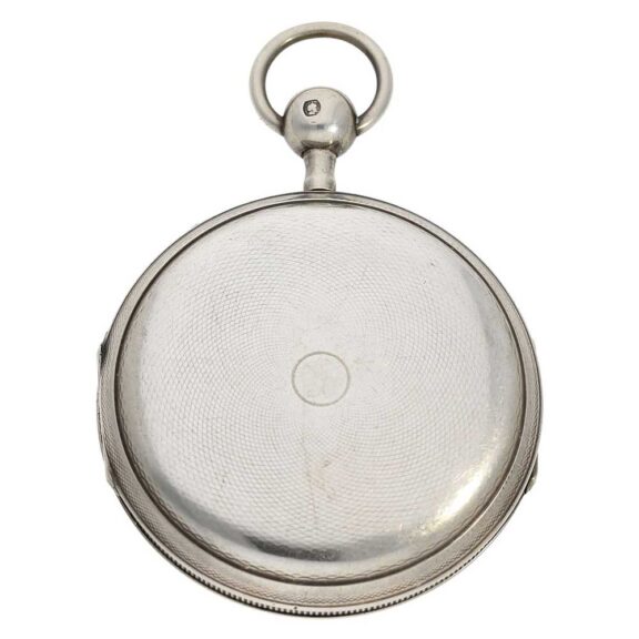 French silver quarter repeater with skeletonized dial Circa 1820 French silver quarter repeater with skeletonized dial Circa 1820