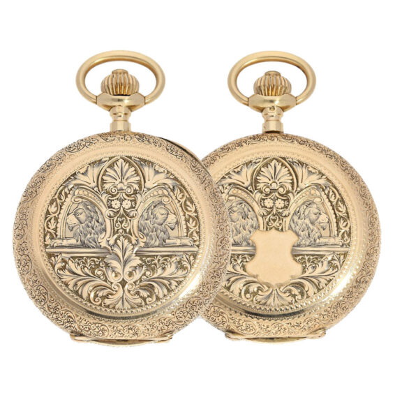 Swiss splendid watch with renaissance decoration Circa 1890 Swiss splendid watch with renaissance decoration Circa 1890