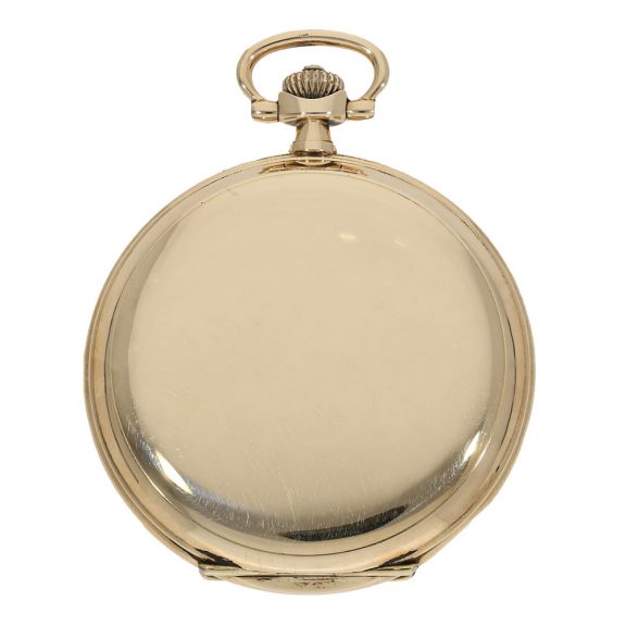 German 14 Carat gold hunter case watch with box Circa 1920 German 14 Carat gold hunter case watch with box Circa 1920