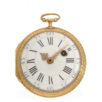 French 18 carat gold Louis XV verge watch Circa 1770