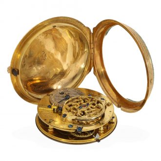 French 18 carat gold Louis XV verge watch Circa 1770