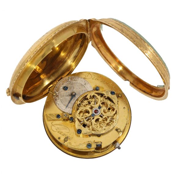 French 18 carat gold Louis XV verge watch Circa 1770 French 18 carat gold Louis XV verge watch Circa 1770