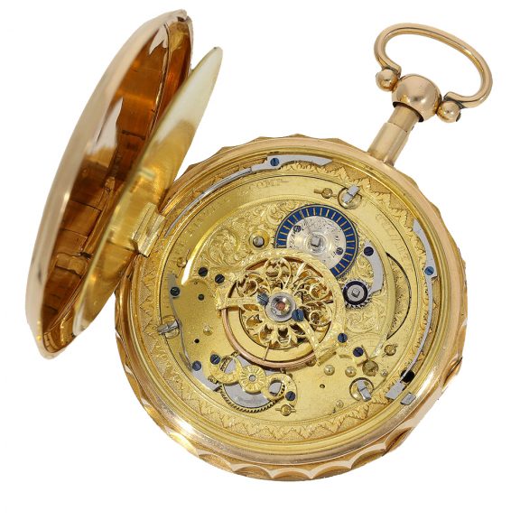 German pocket watch with carillon striking mechanism Circa 1800 German pocket watch with carillon striking mechanism Circa 1800