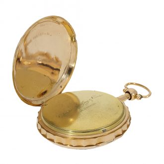 German pocket watch with carillon striking mechanism Circa 1800