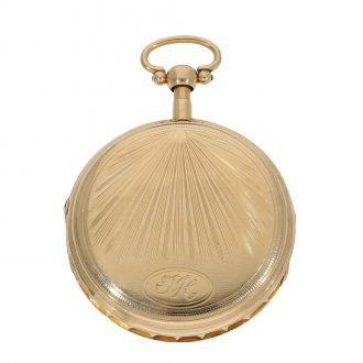 German pocket watch with carillon striking mechanism Circa 1800