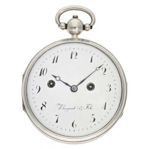 French self striking and hour repeating clockwatch Circa 1810