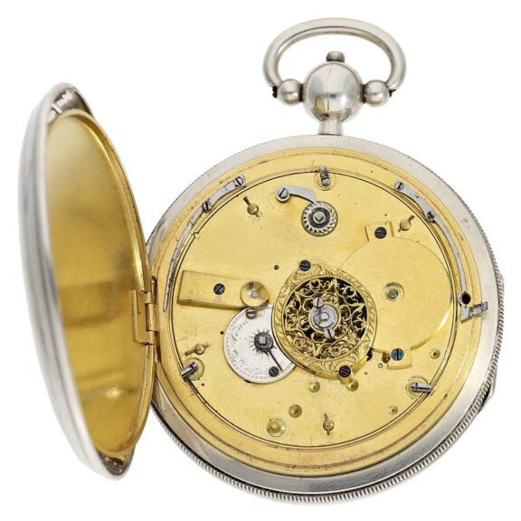 French self striking and hour repeating clockwatch Circa 1810 French self striking and hour repeating clockwatch Circa 1810