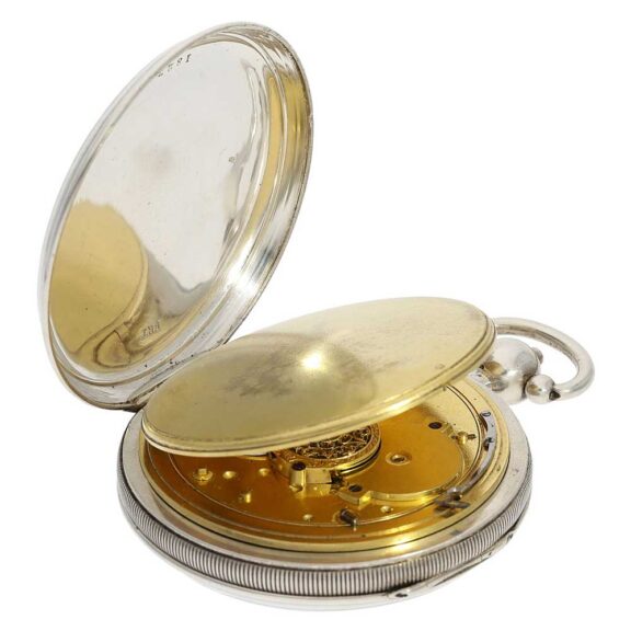 4066Ew French self striking and hour repeating clockwatch Circa 1810
