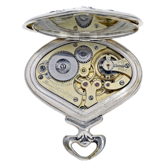 Swiss Art Nouveau triangle shaped pocket watch Circa 1905 Swiss Art Nouveau triangle shaped pocket watch Circa 1905