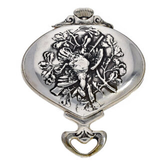 Swiss Art Nouveau triangle shaped pocket watch Circa 1905 Swiss Art Nouveau triangle shaped pocket watch Circa 1905