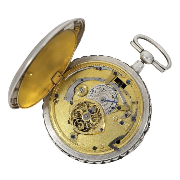 German pocket watch with experimental train winding Circa 1790 German pocket watch with experimental train winding Circa 1790