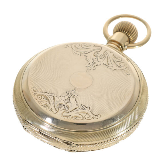 Swiss 14 carat gold Caliber Jones watch in original case Circa 1872 Swiss 14 carat gold Caliber Jones watch in original case Circa 1872