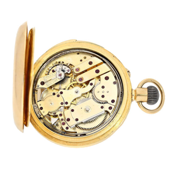 English watch with repeating hours and quarters Circa 1880 English watch with repeating hours and quarters Circa 1880