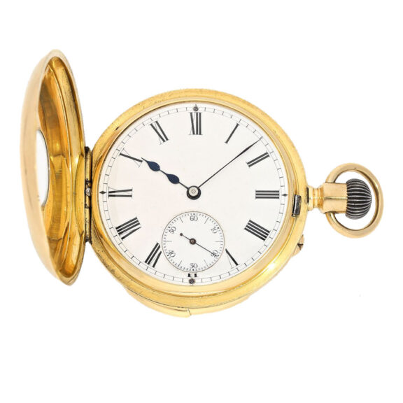 English watch with repeating hours and quarters Circa 1880 English watch with repeating hours and quarters Circa 1880