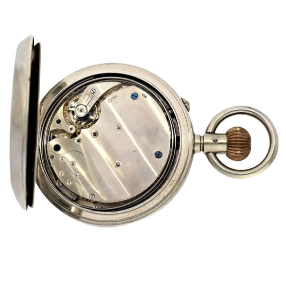 Swiss rare and oversized repeating pocket watch Circa 1900 Swiss rare and oversized repeating pocket watch Circa 1900