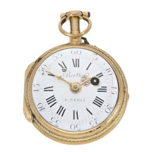 French enamel verge watch repeater “à toc et à tact” Circa 1760