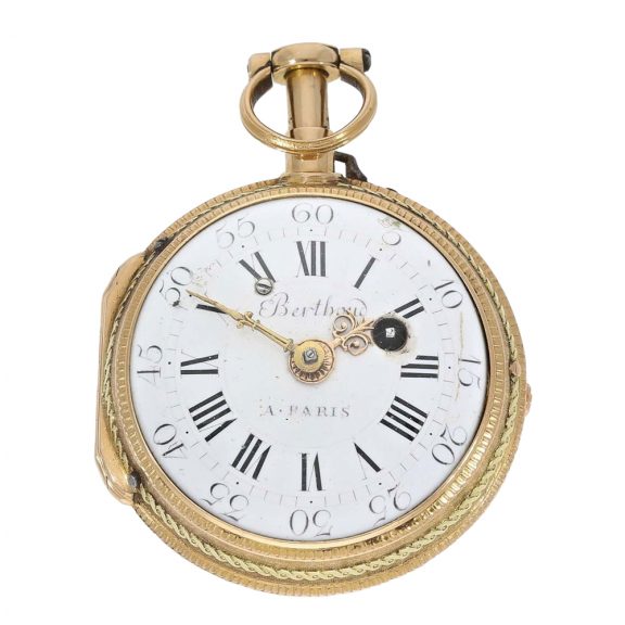 French enamel verge watch repeater “à toc et à tact” Circa 1760