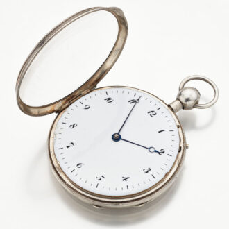 French silver quarter repeating music watch Circa 1820 French silver quarter repeating music watch Circa 1820