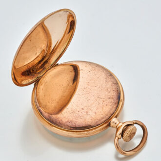 Swiss 14 carat gold open faced lever watch Circa 1920 Swiss 14 carat gold open faced lever watch Circa 1920