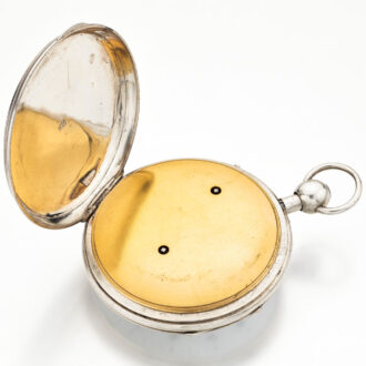 French silver quarter repeating music watch Circa 1820 French silver quarter repeating music watch Circa 1820