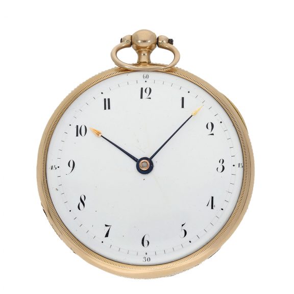 Technically highly interesting 18 Carat pink gold lépine Circa 1800Technically highly interesting 18 Carat pink gold lépine Circa 1800