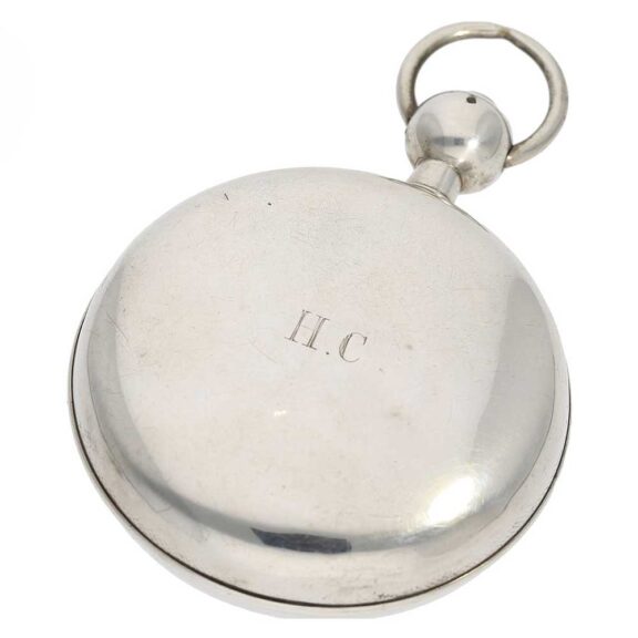 Rare silver verge with French Revolutionary calendar Circa 1790 Rare silver verge with French Revolutionary calendar Circa 1790