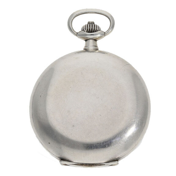 Plain silver full hunter case Plain silver full hunter case
