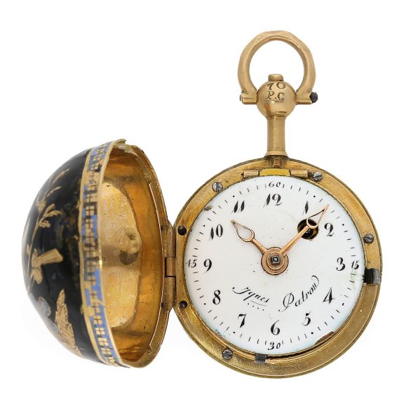 Swiss 18 Carat gold form watch Boule de Genève Circa 1810 Swiss 18 Carat gold form watch Boule de Genève Circa 1810