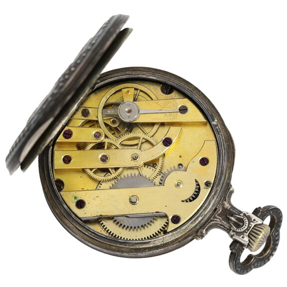 The watch is powered by a cylinder movement, which is known for its compact size and reliability The watch is powered by a cylinder movement, which is known for its compact size and reliability