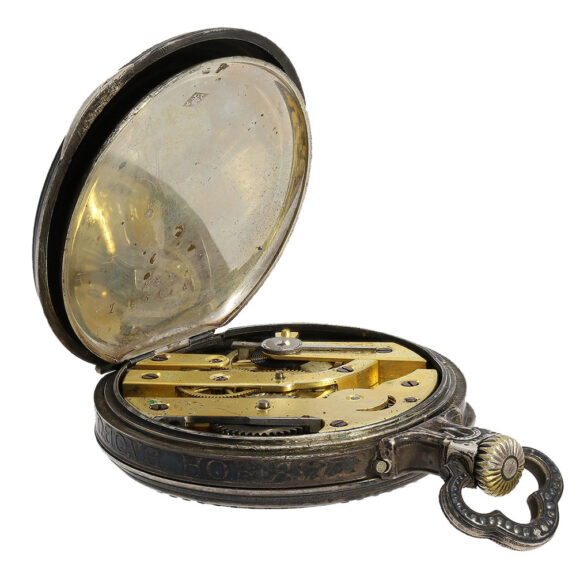 The watch is powered by a cylinder movement, which is known for its compact size and reliability The watch is powered by a cylinder movement, which is known for its compact size and reliability