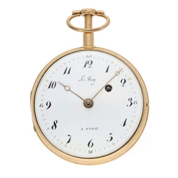 French 18 carat gold verge watch with repeater Circa 1800 French 18 carat gold verge watch with repeater Circa 1800